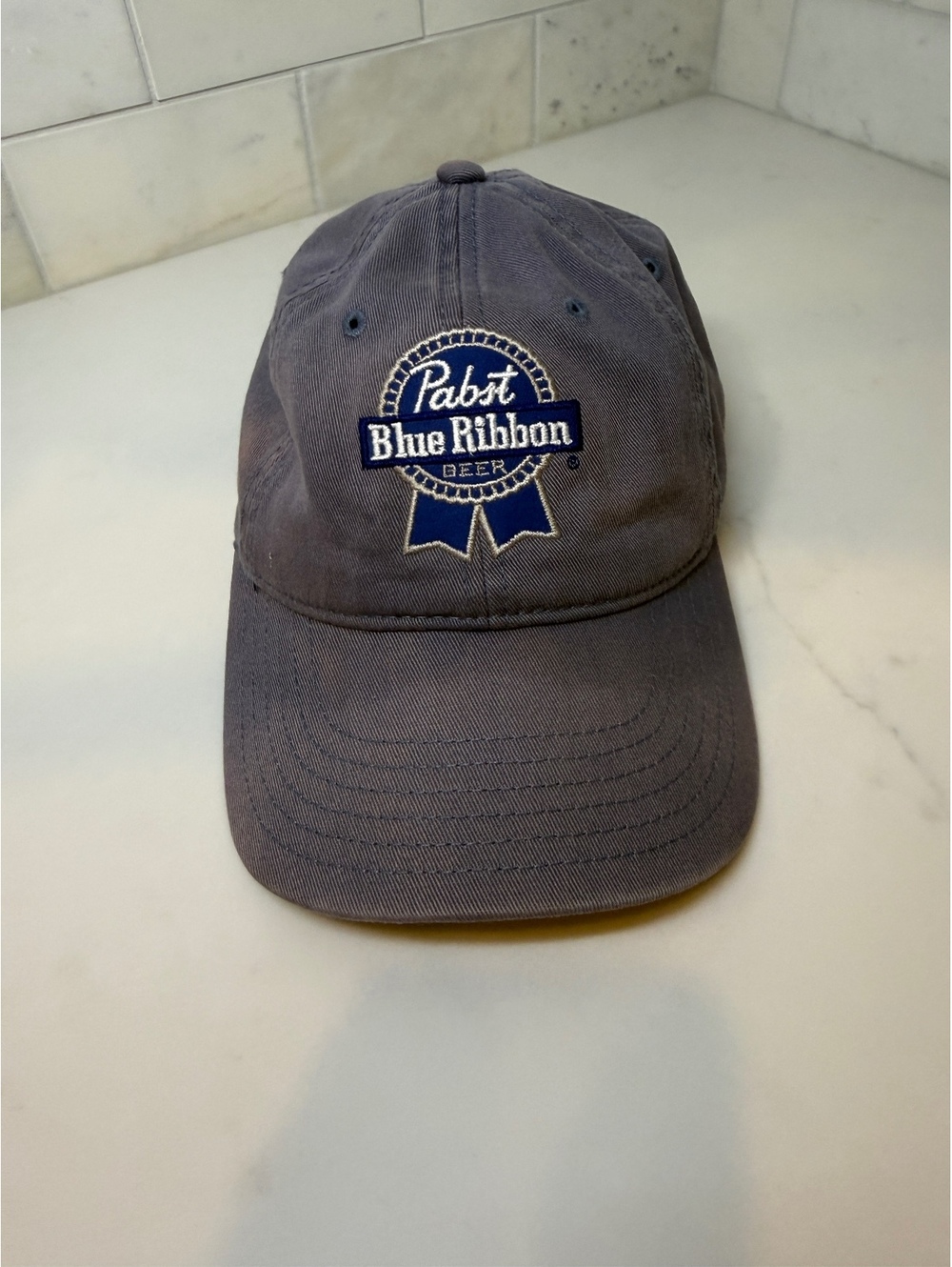 Pabst Blue Ribbon Beer Adjustable Baseball Cap Hat